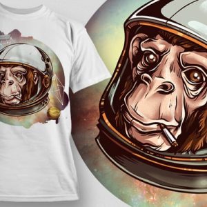 A csimpánzok az űrben járnak